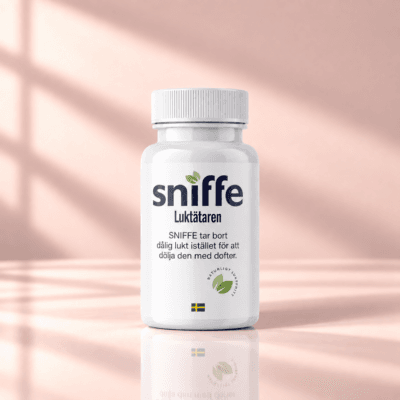 Sniffe pulver 100 g – parfymfri luktborttagare för skor och textilier